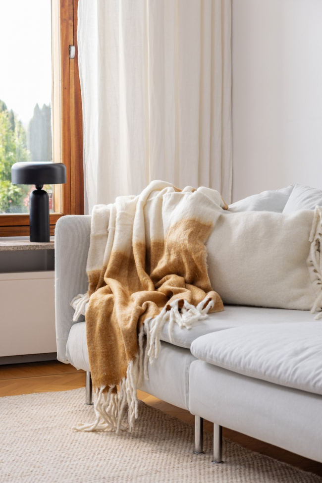 Ruutu 'Carrie' 130x170cm - Keltainen