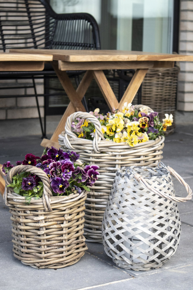 Korit 'Caor' 4-pakkaus - Luonnonvärinen