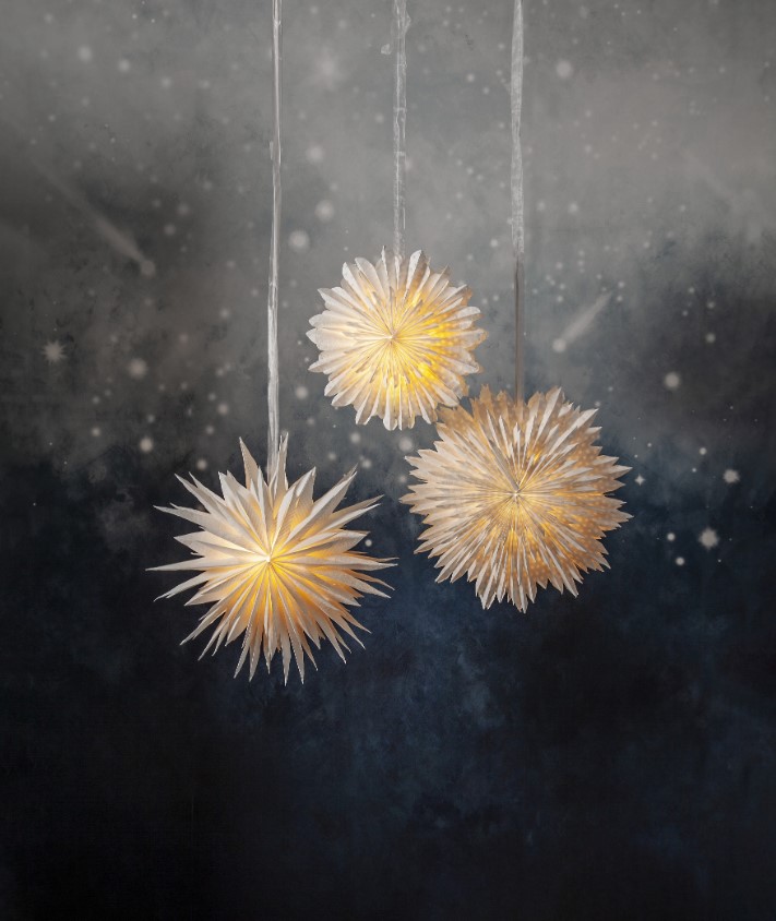 Joulutähti 'Cloud' - Valkoinen