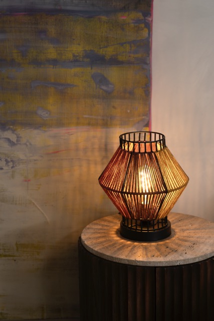 Pöytälamppu 'Rope' 30x30 - Monivärinen