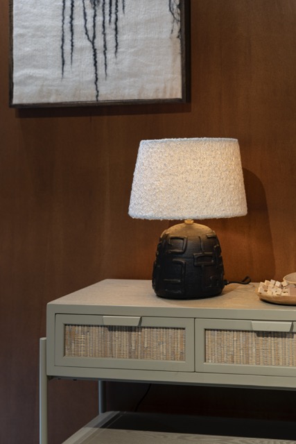 Pöytälamppu 'Renzo' 31x31 - Musta