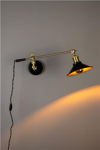 Seinävalaisin 'Penelope' - Musta