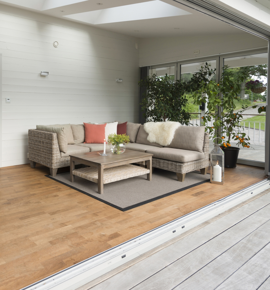 Sohvan keskiosa 'Kullen' - Harmaa