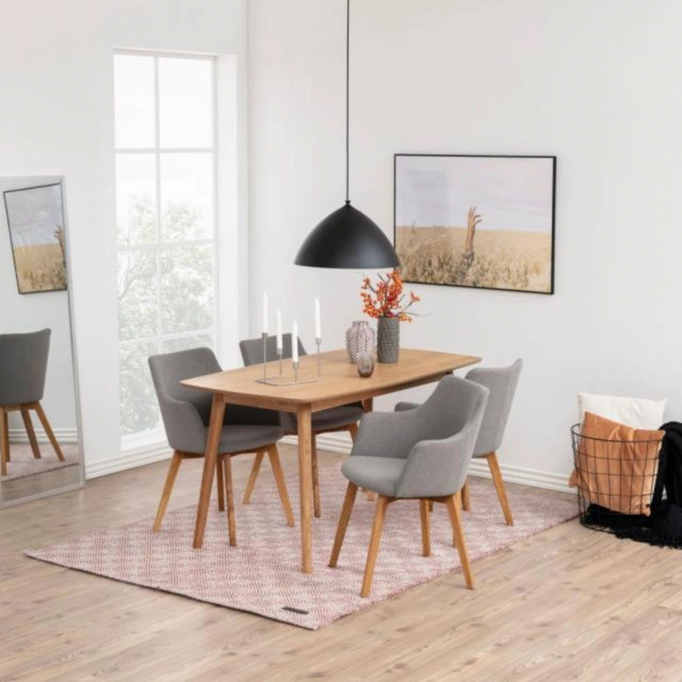 Ruokapöytä 'Parma' - Luonnollinen