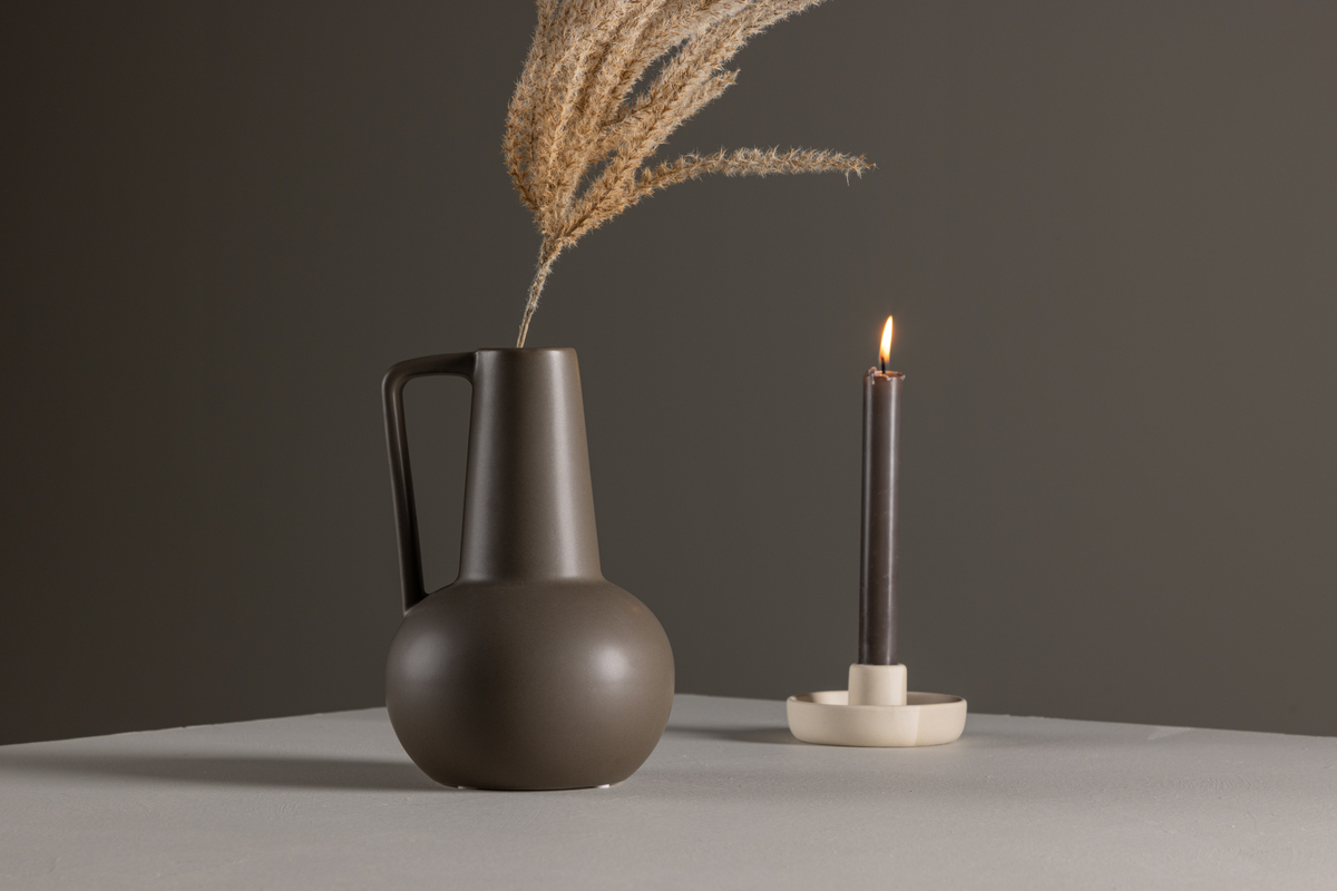 Maljakko 'Calvi' - Ruskea