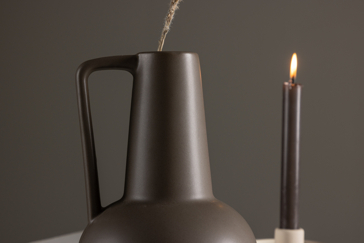 Maljakko 'Calvi' - Ruskea