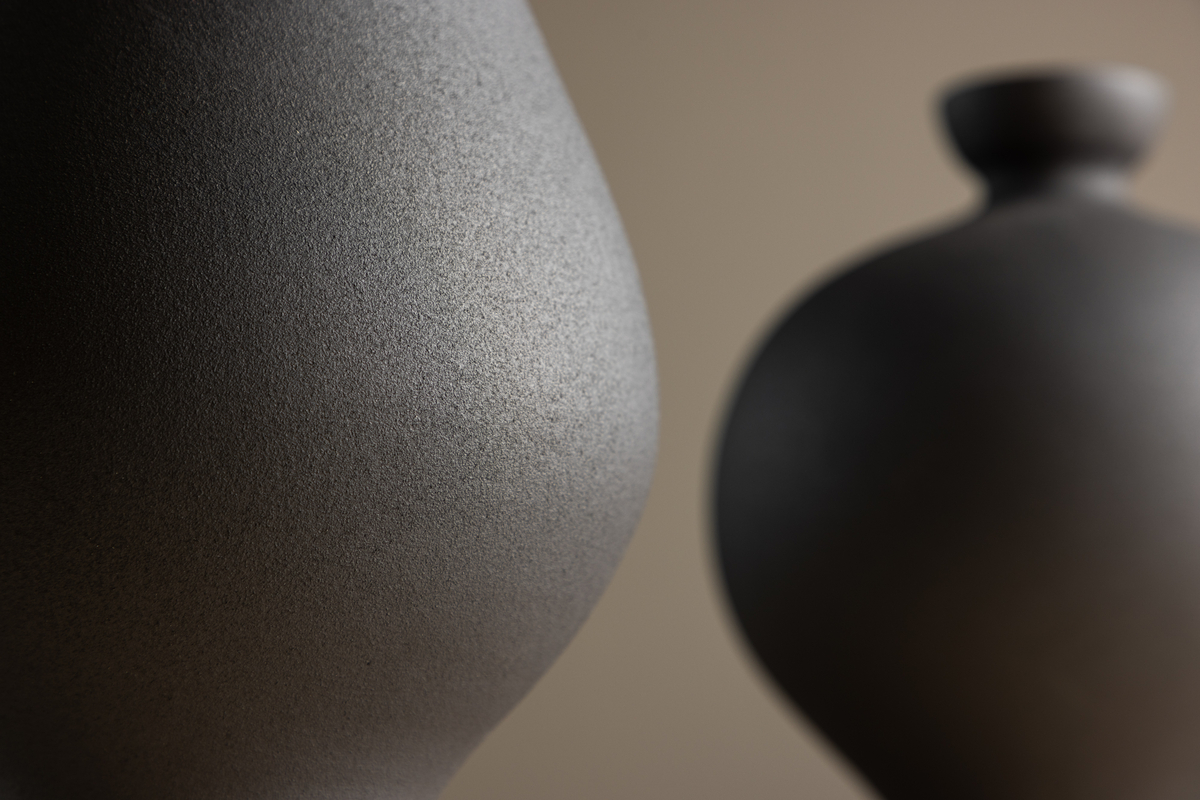 Maljakko 'Santander' 24cm - Musta