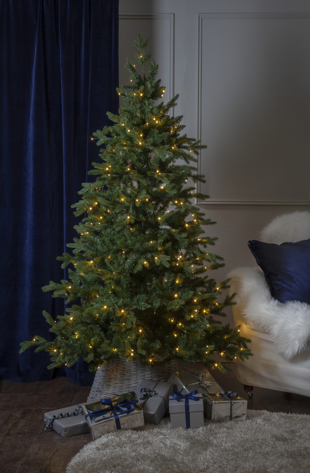 Joulukuusi 'Larvik Belysning' - Vihreä