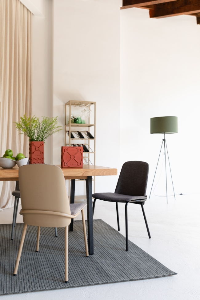 Villamatto 'Waves' 170x240cm - Musta