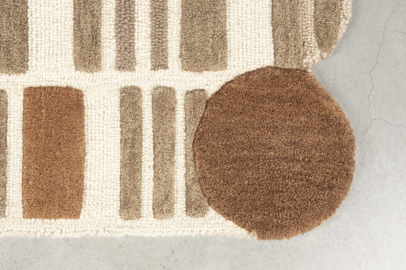 Matto 'Mundra' 160x230 cm - Beige