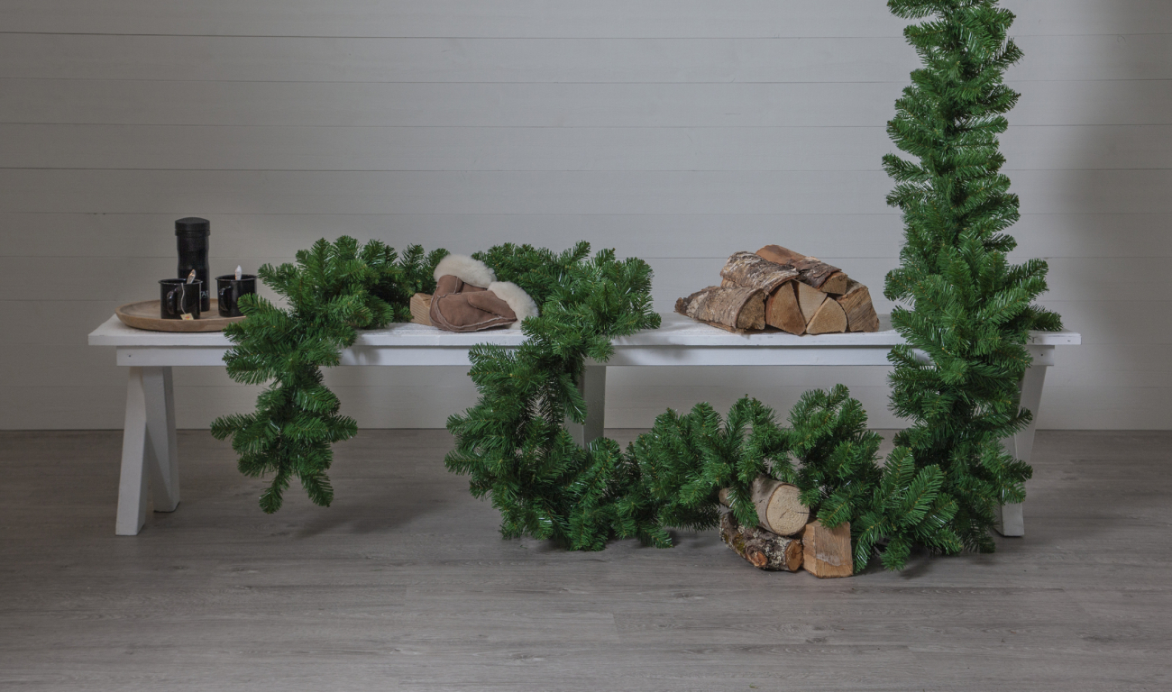 Garland 'Nebraska' - Vihreä