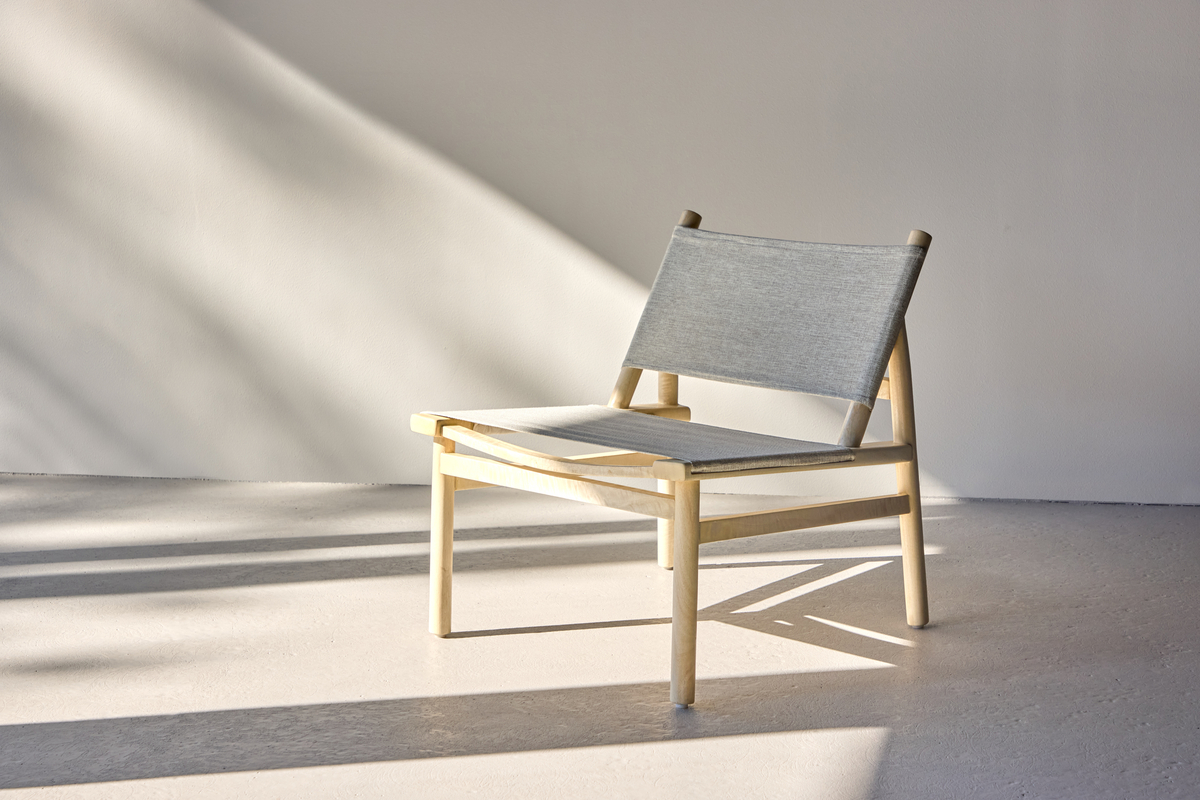 Lounge-tuoli 'Kinna' - Luonnonväri