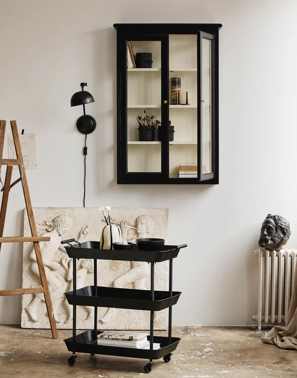 Kärry 'Fulda' - Musta/Rauta