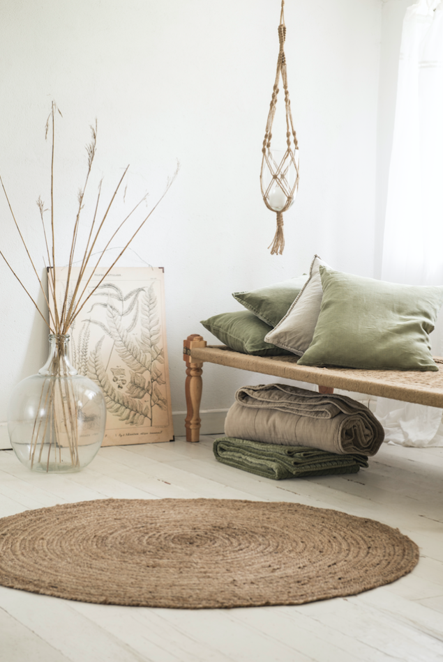 Matto 'Rom' 120cm - Jute