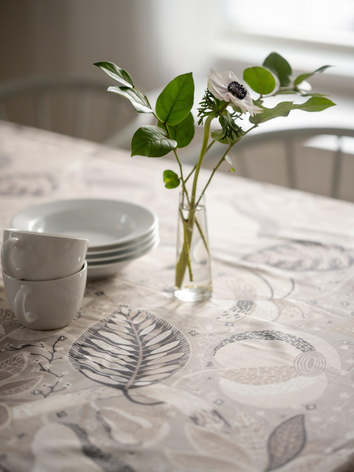 Pöytäliina 'A&E' 140x280 - Beige