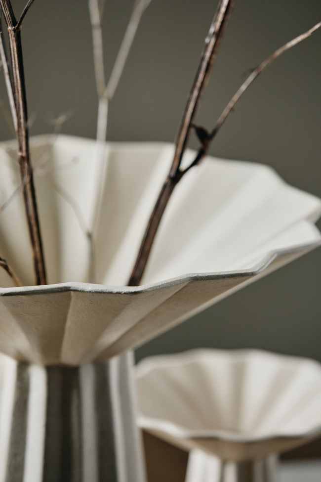 Maljakko 'Minu' L - Beige