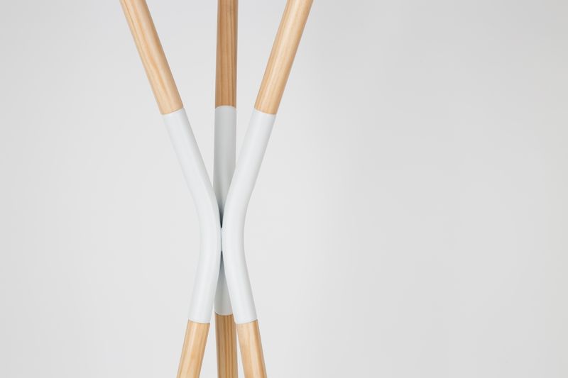 Vaateripustin 'Pinnacle' - Valkoinen