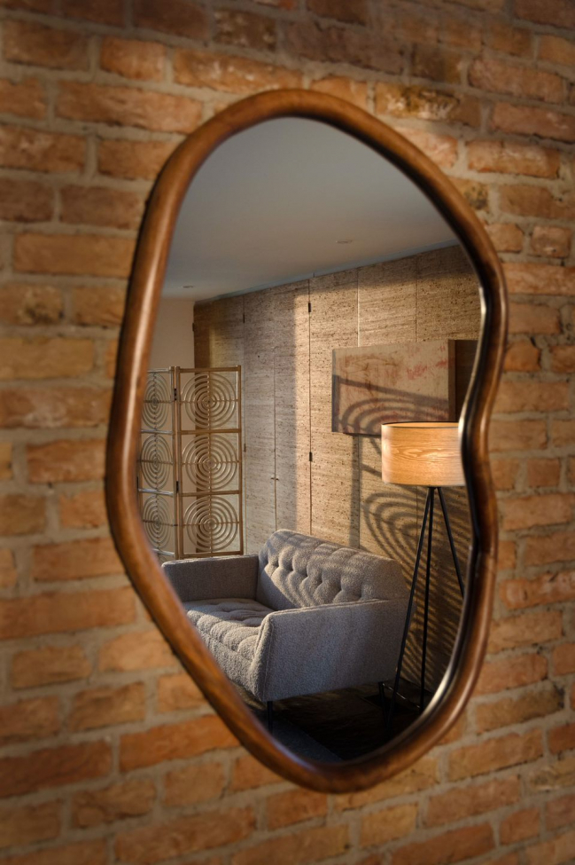 Peili 'Ashley' - Pähkinä