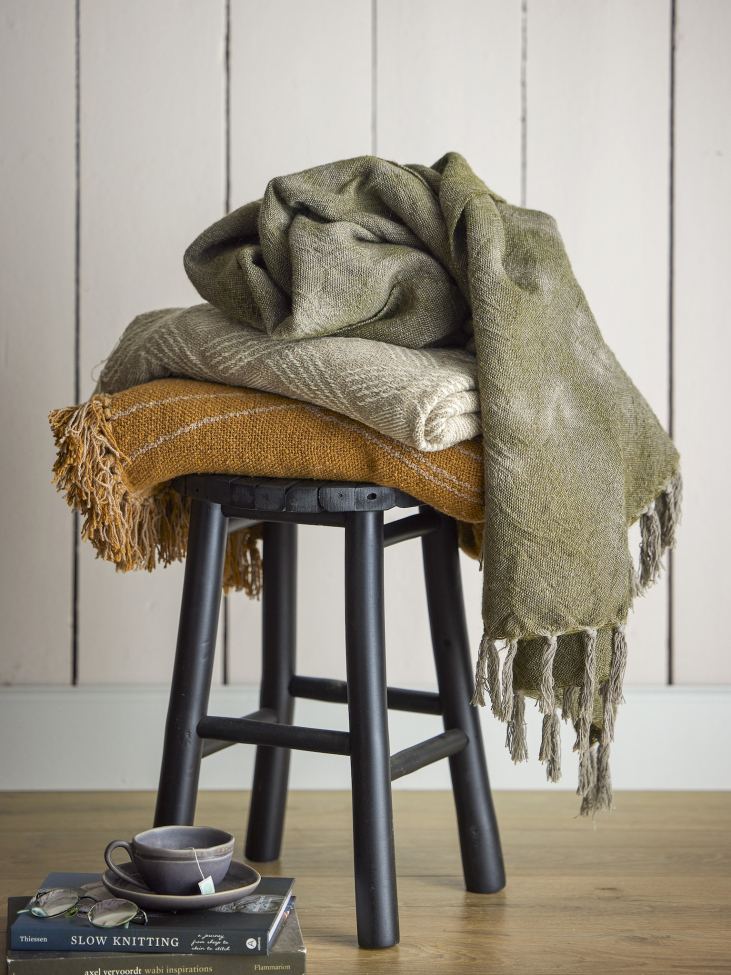 Jakkara 'Bilbo' 30cm Pyöreä - Musta