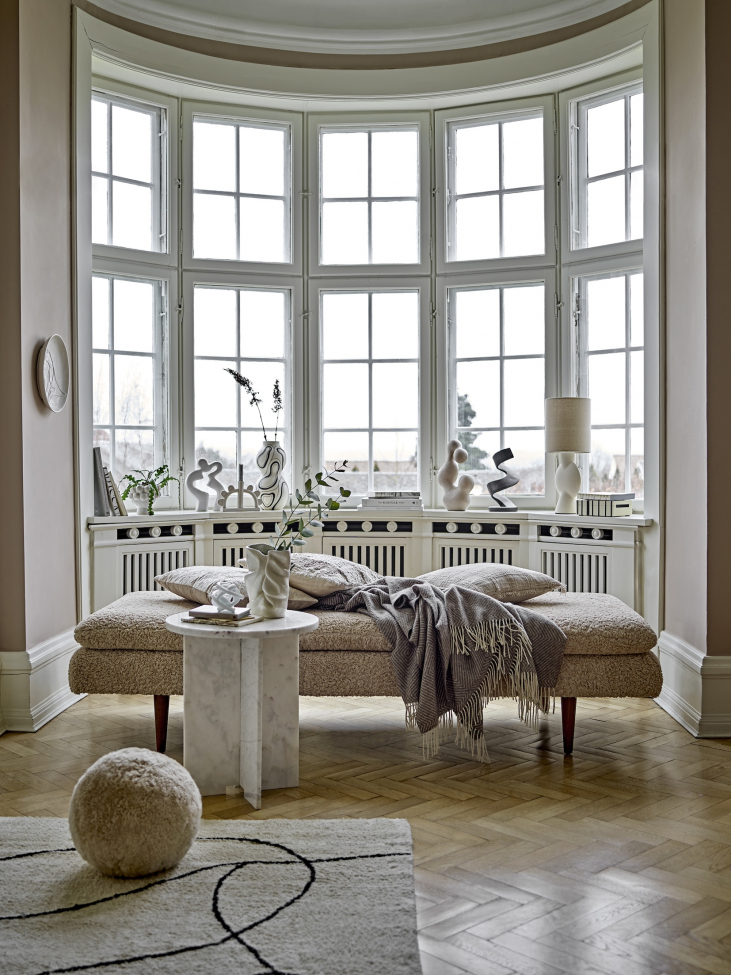 Päivävuode 'Pione' - Luonnonvärinen