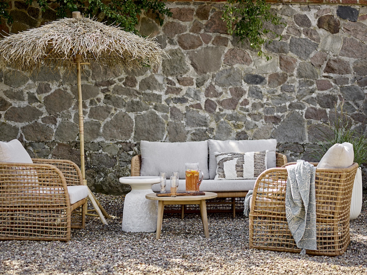 Lounge-tuoli 'Penzano' - Luonnonvärinen