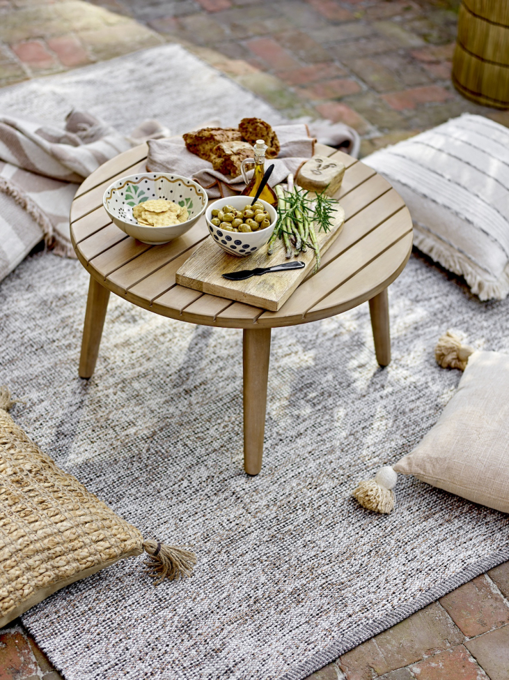 Kahvipöytä 'Sorrento' - Luonnonvärinen