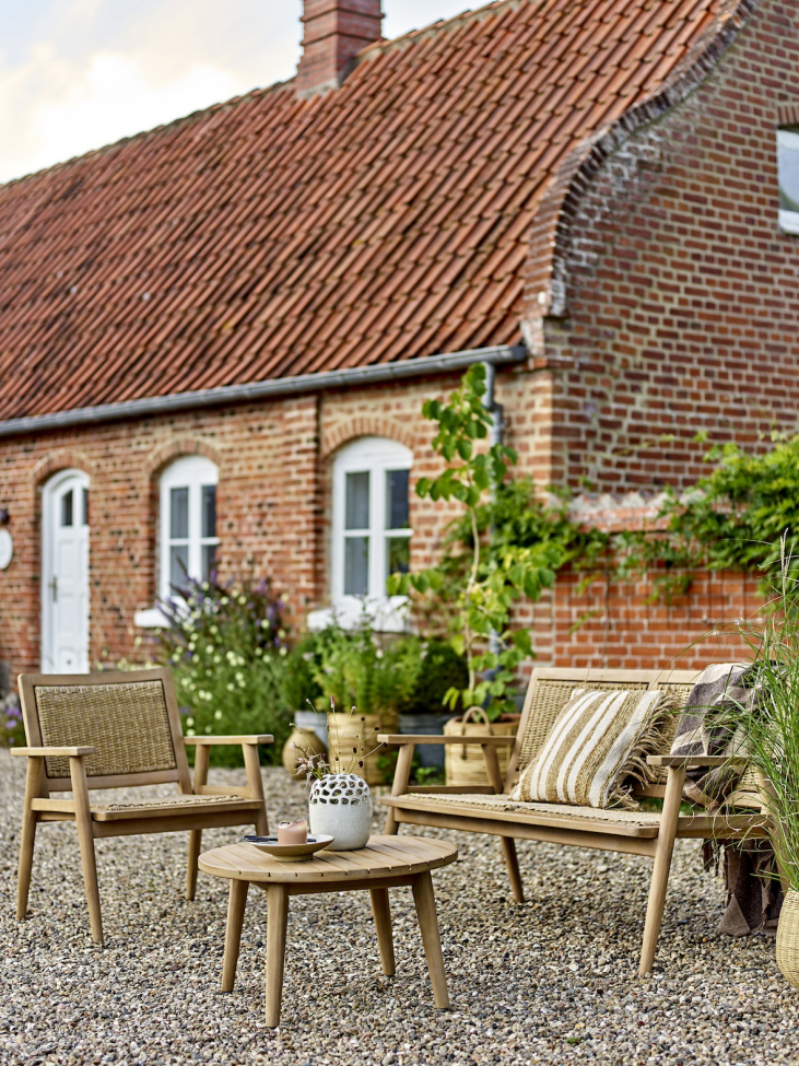 Puutarhansohva 'Sorrento' - Luonnonvärinen