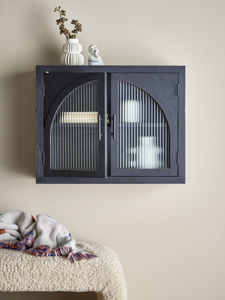 Seinäkaappi 'Lario' – Musta