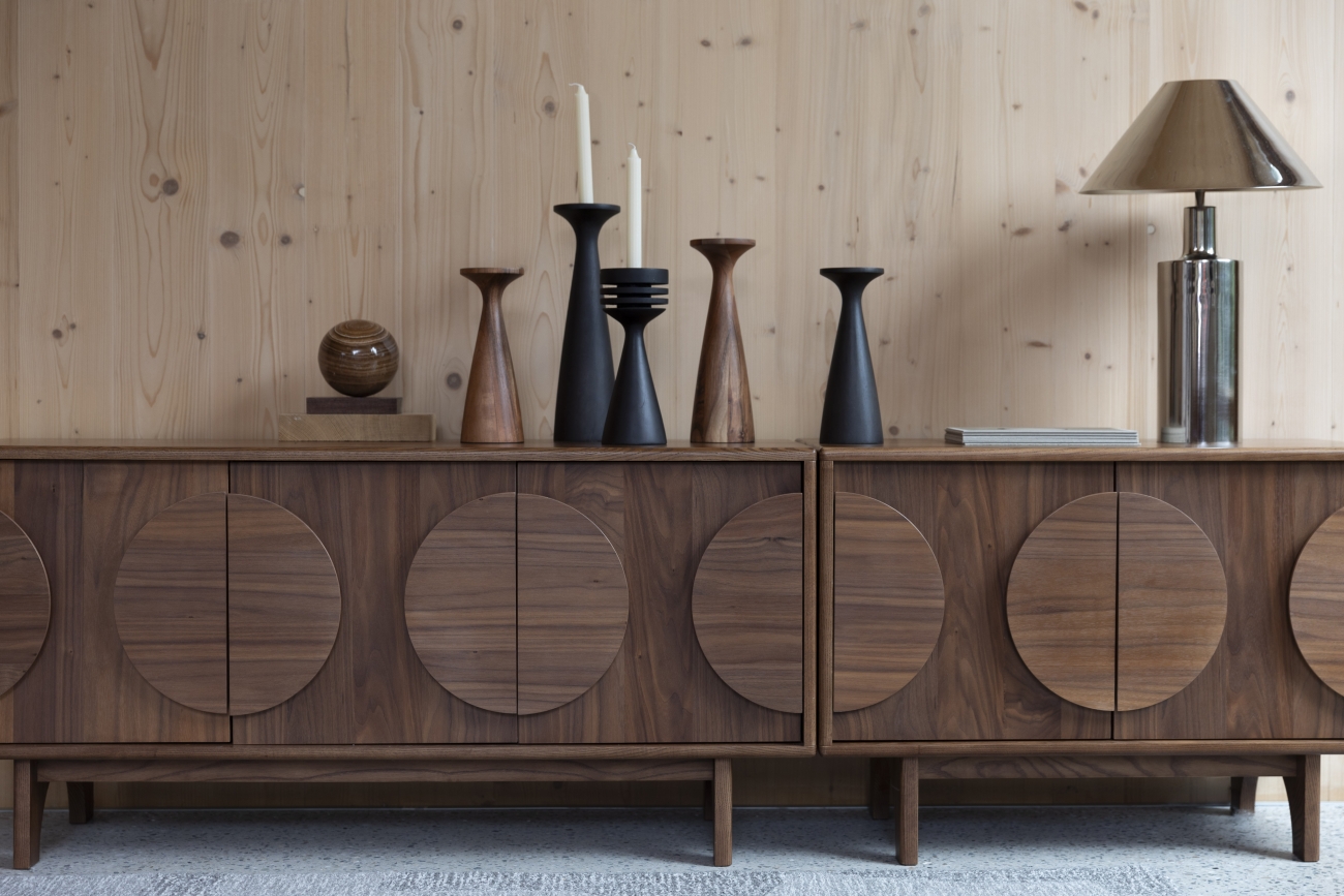 Valaisin 'Flames' - Musta S