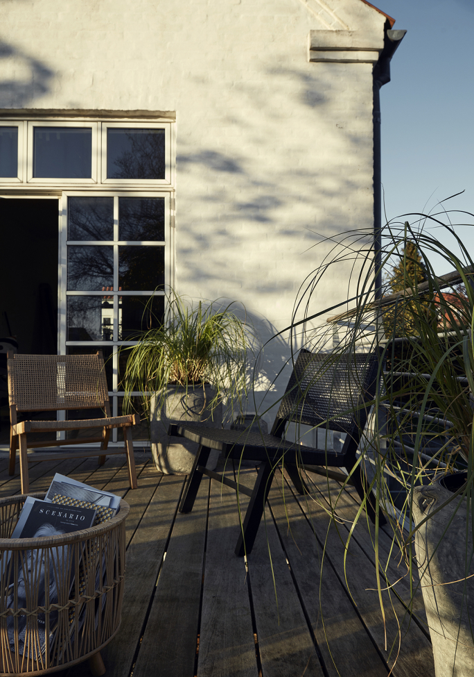 Lounge-tuoli 'Vasai' - Musta