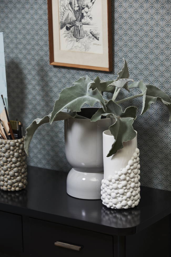 Maljakko 'NAXOS' L - Valkoinen