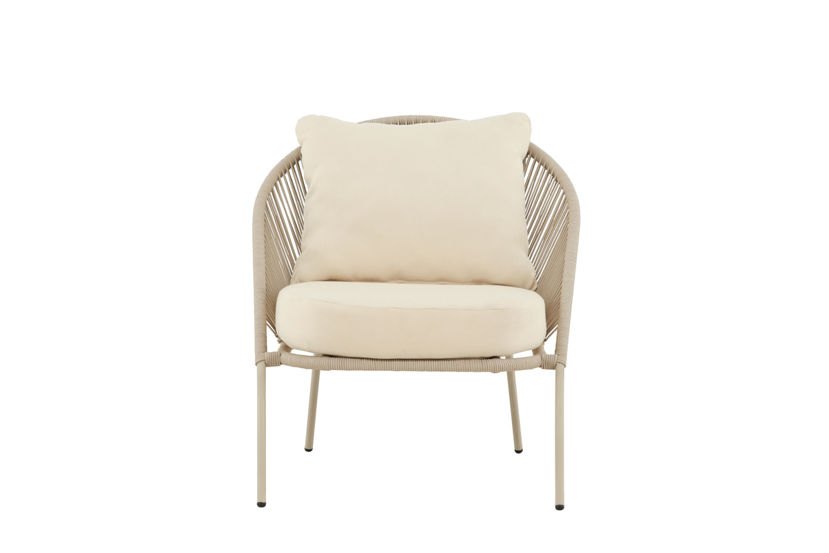 Lounge-tuoli 'Luna' - Beige