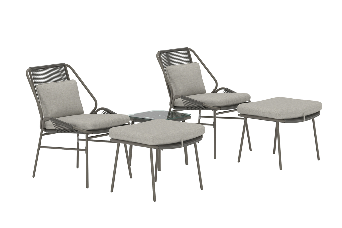 Sohvaryhmä 'Zakynthos' - ruskea