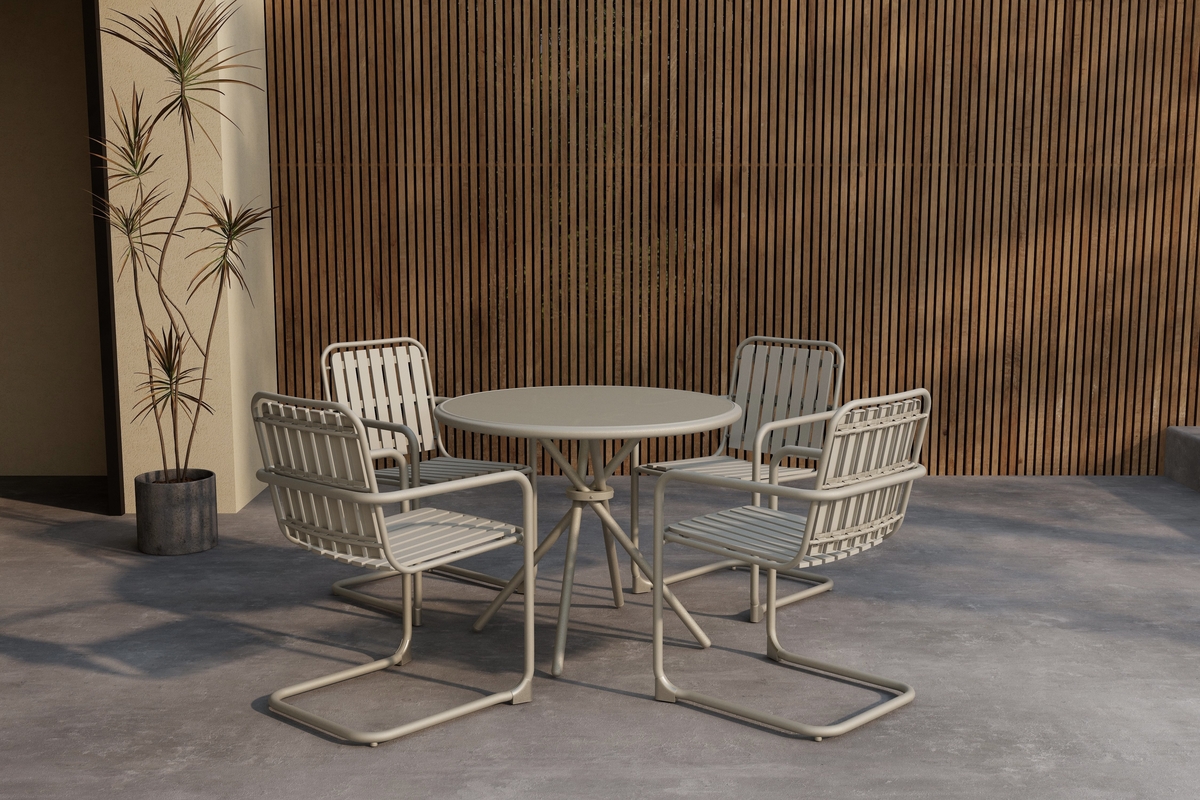 Ruokailuryhmä 'Chios' – Beige