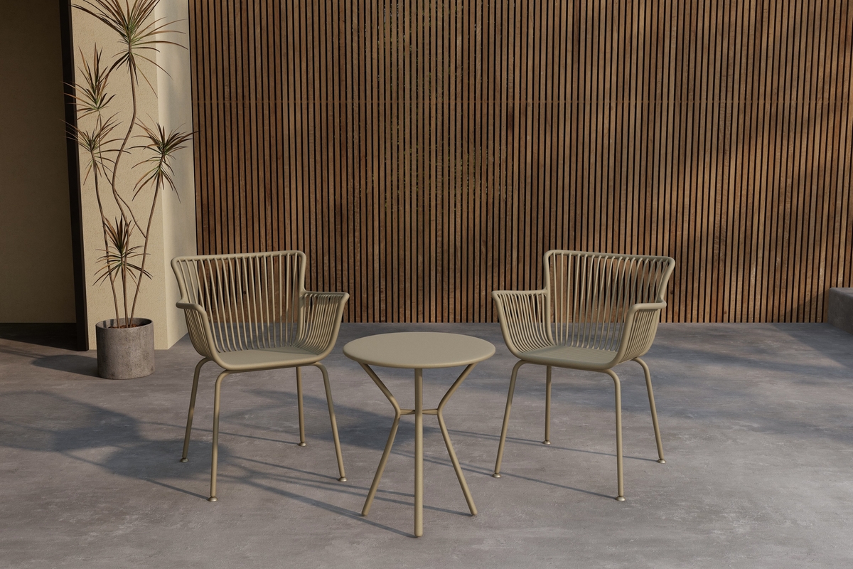 Kahvisetti 'Sifnos' – Beige