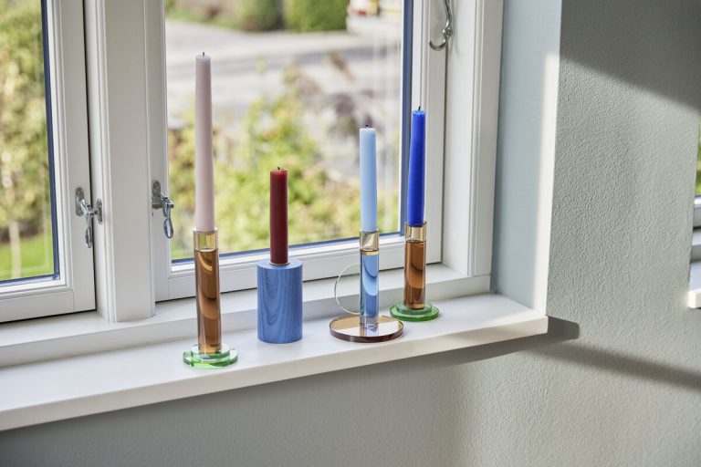 Kynttilänjalat 'Comet' - Ruskea