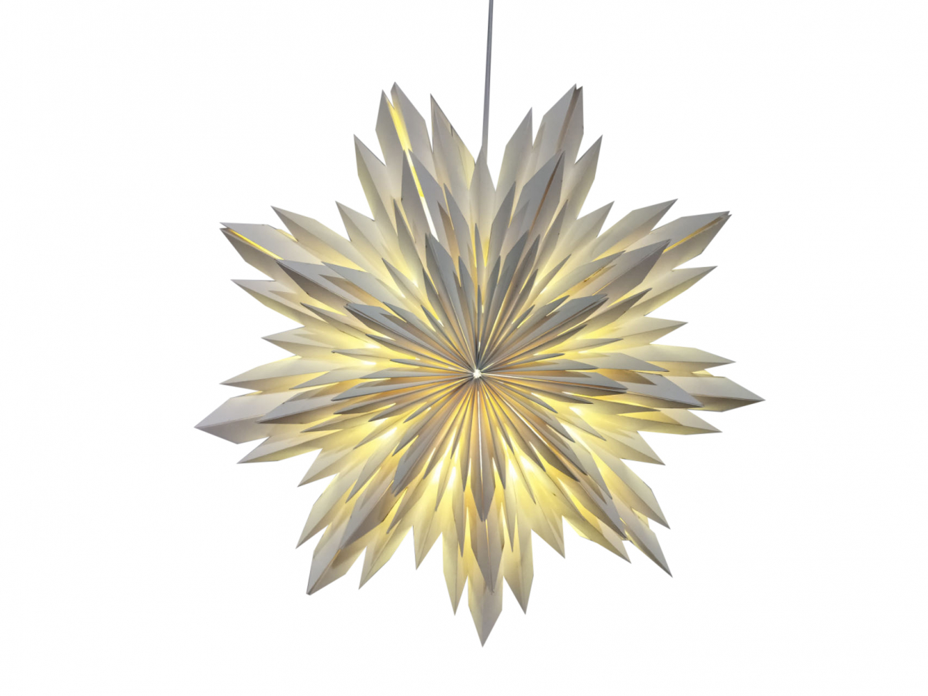 Adventtitähti 'Oslo' 60cm - Beige