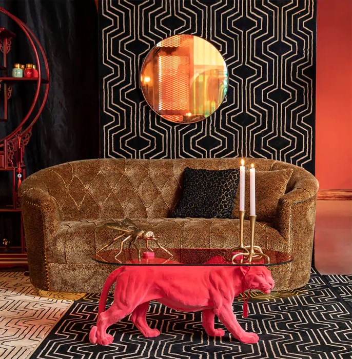 Soittopöytä 'Dope as hell' - Vaaleanpunainen