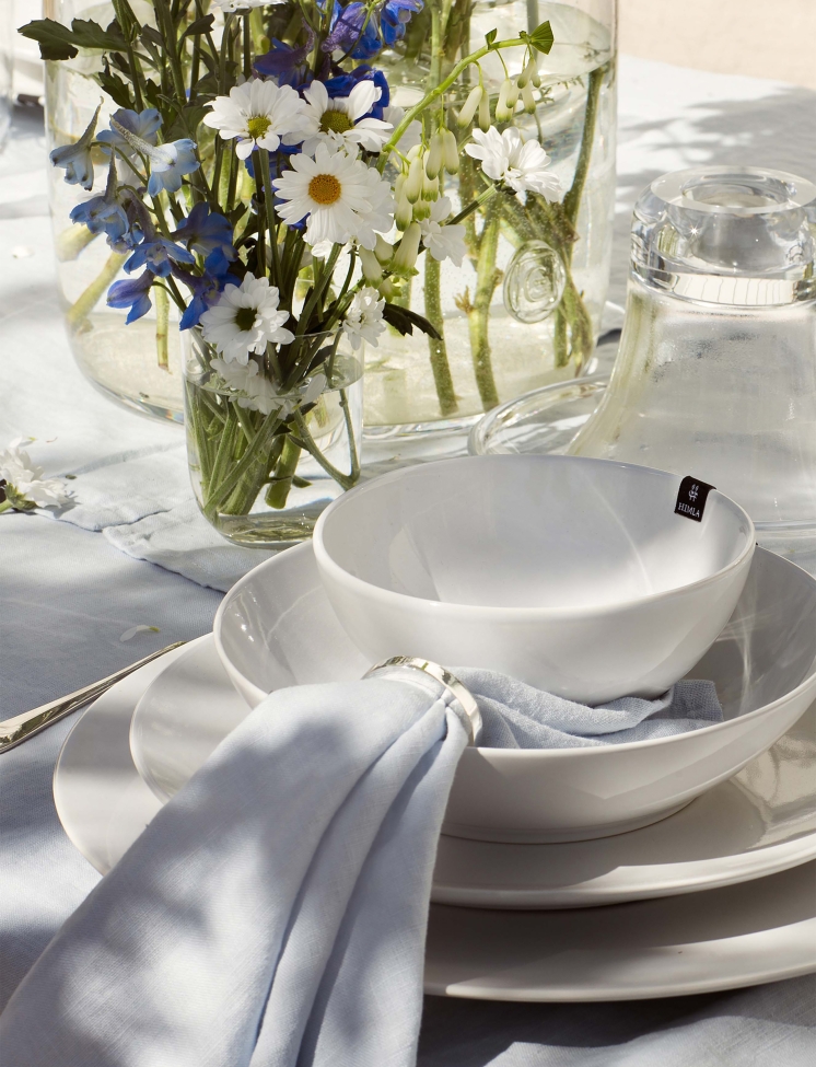 Servettirenkaat 'Vasa' Pyöreä 4,7cm - Harmaa