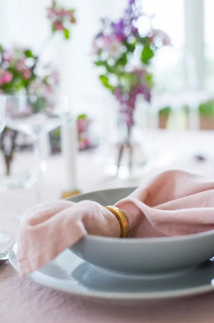 Servettirenkaat 'Vasa' Pyöreä 4,7cm - Messinki