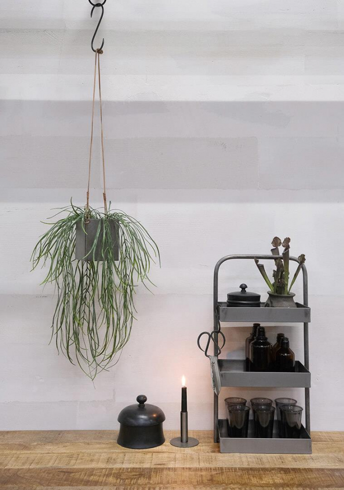 Kaunis musta puukotelo 'Ozzi' L - Puu