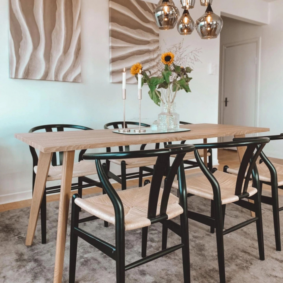 Ruokapöytä 'Nordisk' 180x70cm - Tammi