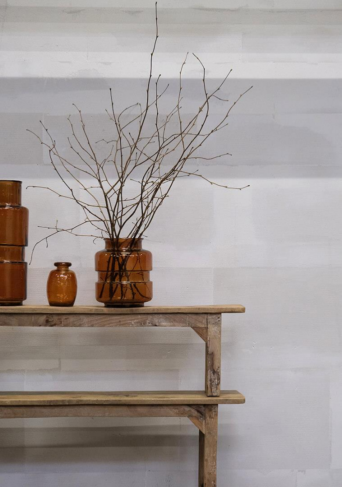 Lasivasi 'Noel' - Tumma meripihka