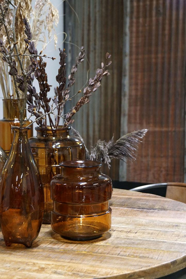 Lasivasi 'Noel' - Tumma meripihka