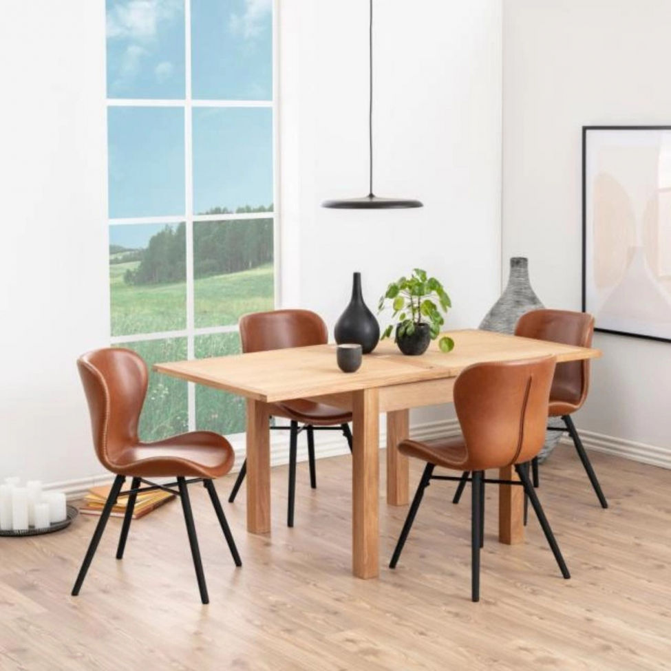 Tuoli 'Böda' - Musta/Ruskea