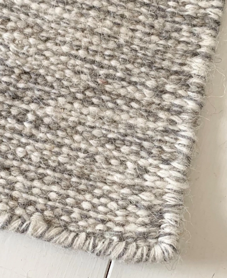 Villamatto 'Dhurry' - Harmaa