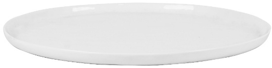 Lautanen 'Boho white' - Valkoinen