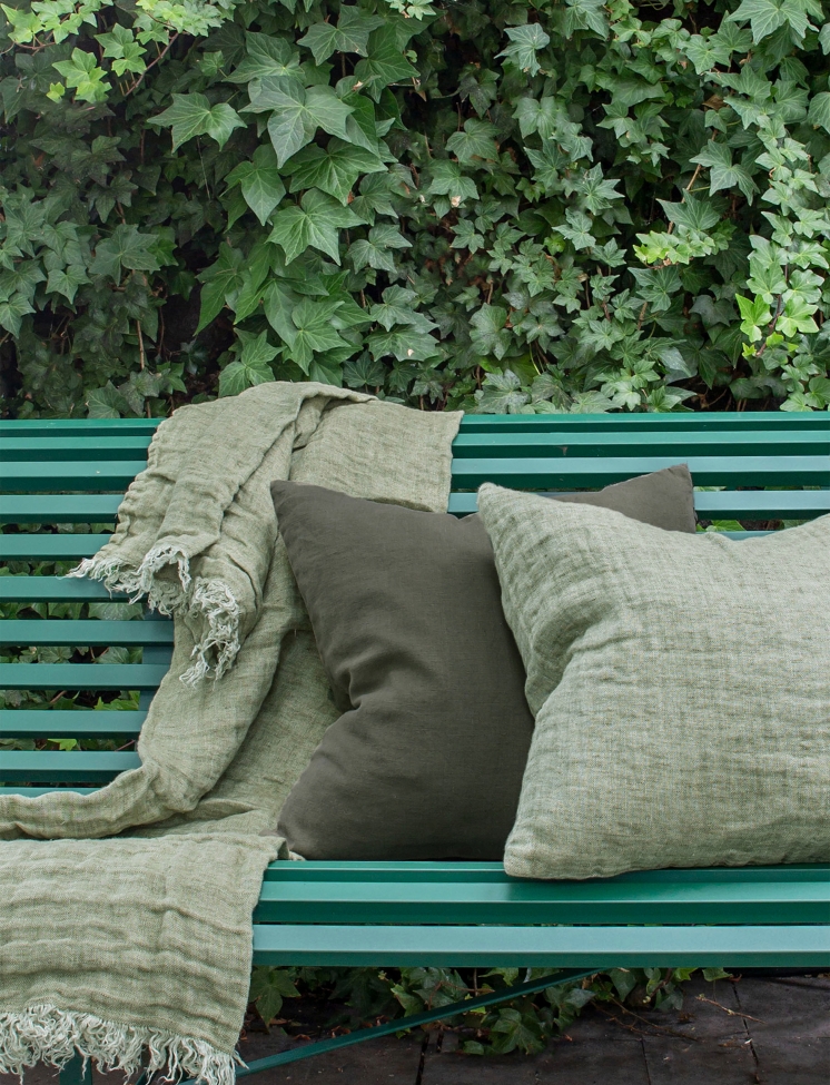 Peitto 'Hannelin' 130x170 - Vihreä