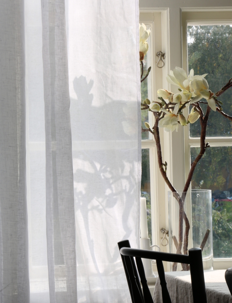 Verho 'Skylight' 280x290 - Luonnonvalkoinen