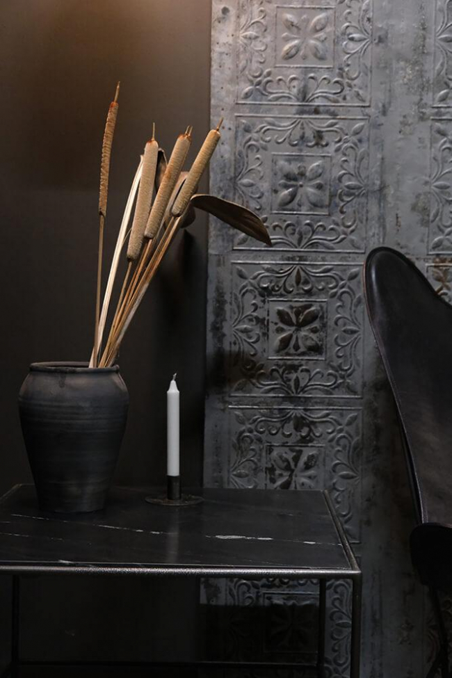 Café-pöytä 'Jamie' - Rauta/Musta